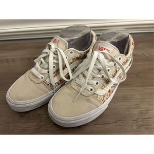 Vans Woman's Ward Old Skool Vintage Floral Trainers sz 6 Skater Street